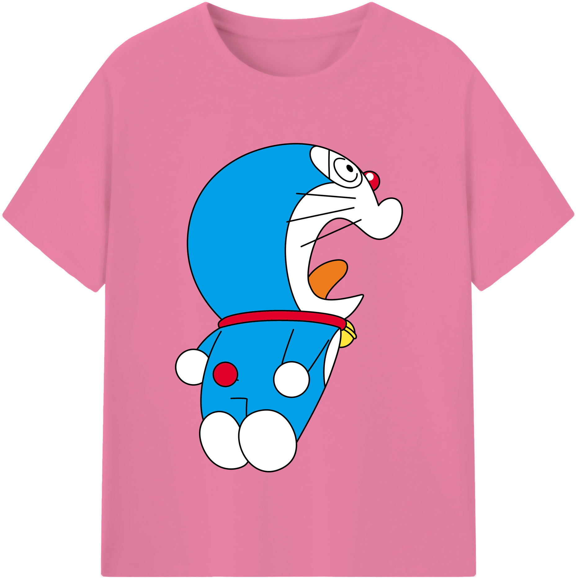 （画像用） ドラえもん Doraemon 綿100％半袖Tシャツ（フロントプリント）